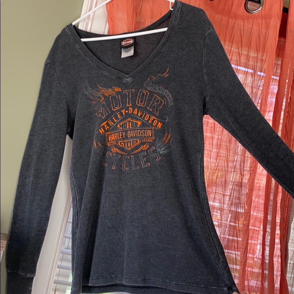 authentic harley davidson long sleeve